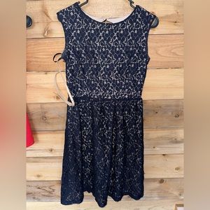 Navy blue dress